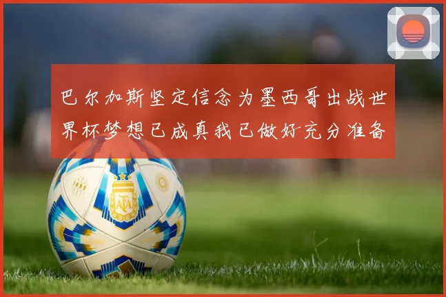巴尔加斯坚定信念为墨西哥出战世界杯梦想已成真我已做好充分准备
